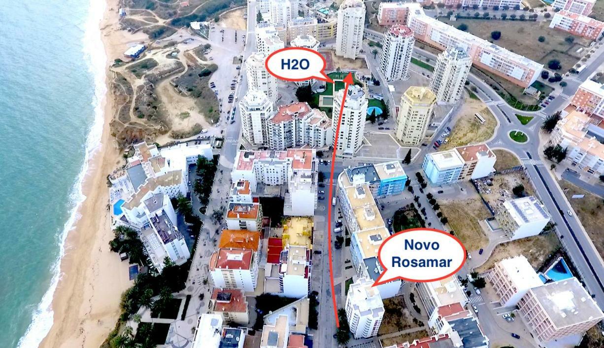 ホテルEdificio Novo Rosamar Al シルヴェス エクステリア 写真